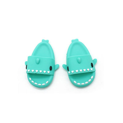 (Shoes Only)17cm Labubu Accessories Shoes Dolls Can Wear Shark Slippers Fun and Stylish Casual Shoes for Playtime by Smarsty