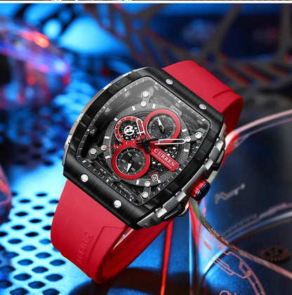 Curren Sports Large Dial Casual Quartz Watch - Smarsty
