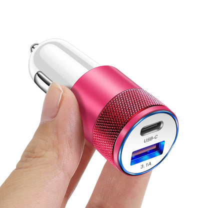 70W USB C PD Automotive Charger Quick Charge 3.0 Fast - Smarsty