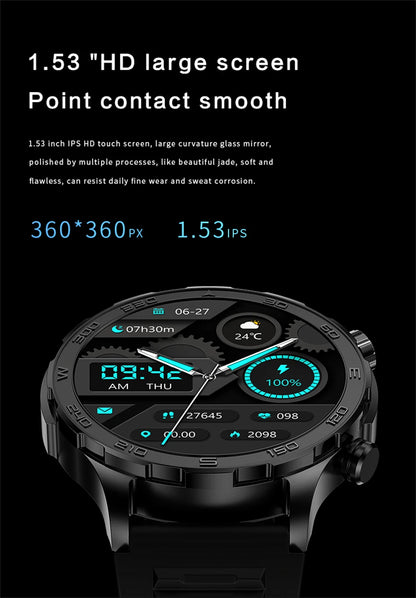 Bluetooth Call Smart Watch For Men With GPS Waterproof - Smarsty