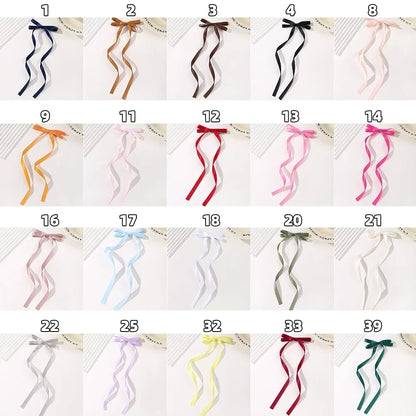 Fabric Hair Bow Clips Set for Women and Girls - Smarsty