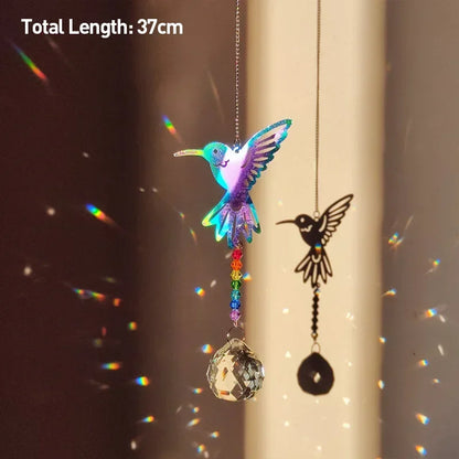 Colorful Crystal Pendant Suncatcher for Home Decoration - Smarsty