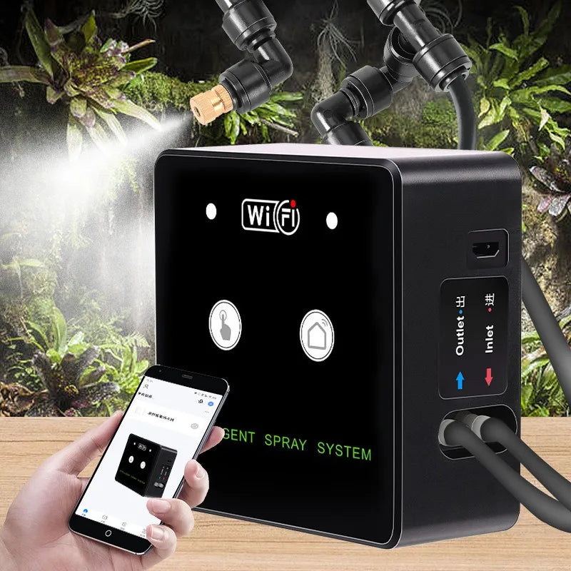 WiFi Controlled Automatic Mist Sprayer Irrigation Kit - Smarsty