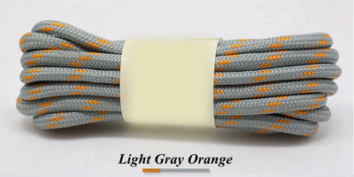 Round Climbing Shoelaces Hiking Walking Shoe Laces Work Boot Shoelace Outdoor Mountaineering Non Slip Duty Durable Shoestrings - Smarsty