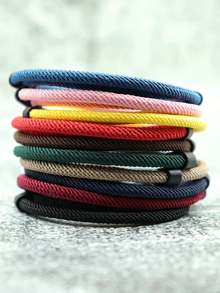 Trendy Adjustable Red Bracelet for Couples and Lovers - Smarsty