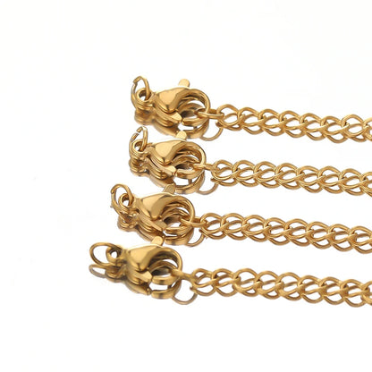 Stainless Steel Extension Chain With Secure Lobster Clasps - Smarsty