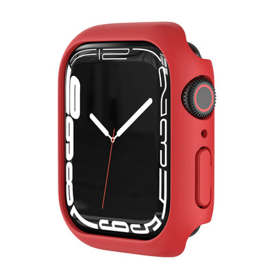 Cover for Apple Watch Case 45mm 41mm 44mm 40mm 42mm 38mm 46 49 mm Accessories PC Protector bumper iWatch Series 8 7 SE 6 5 4 3 9 - Smarsty