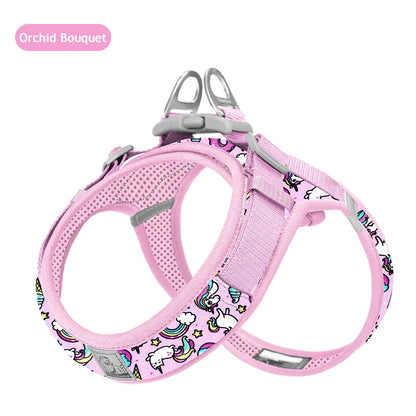 Truelove Floral Mesh Harness for Dogs and Cats - Smarsty