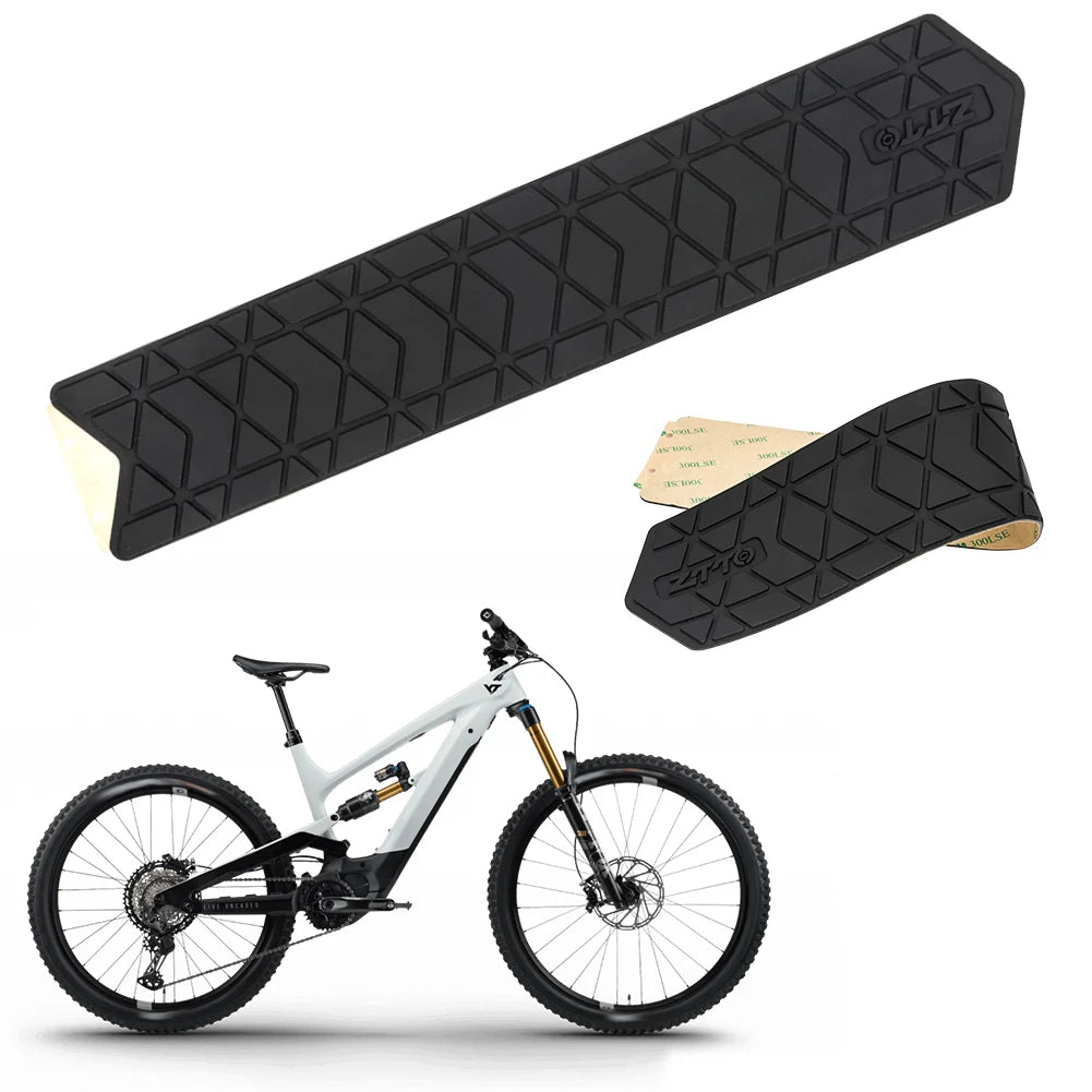 Silicone Bike Down Tube Anti-Scratch Sticker Bike Frame Guard Bike Down Tube Frame Protector for Mountain Bike MTB Road Bike