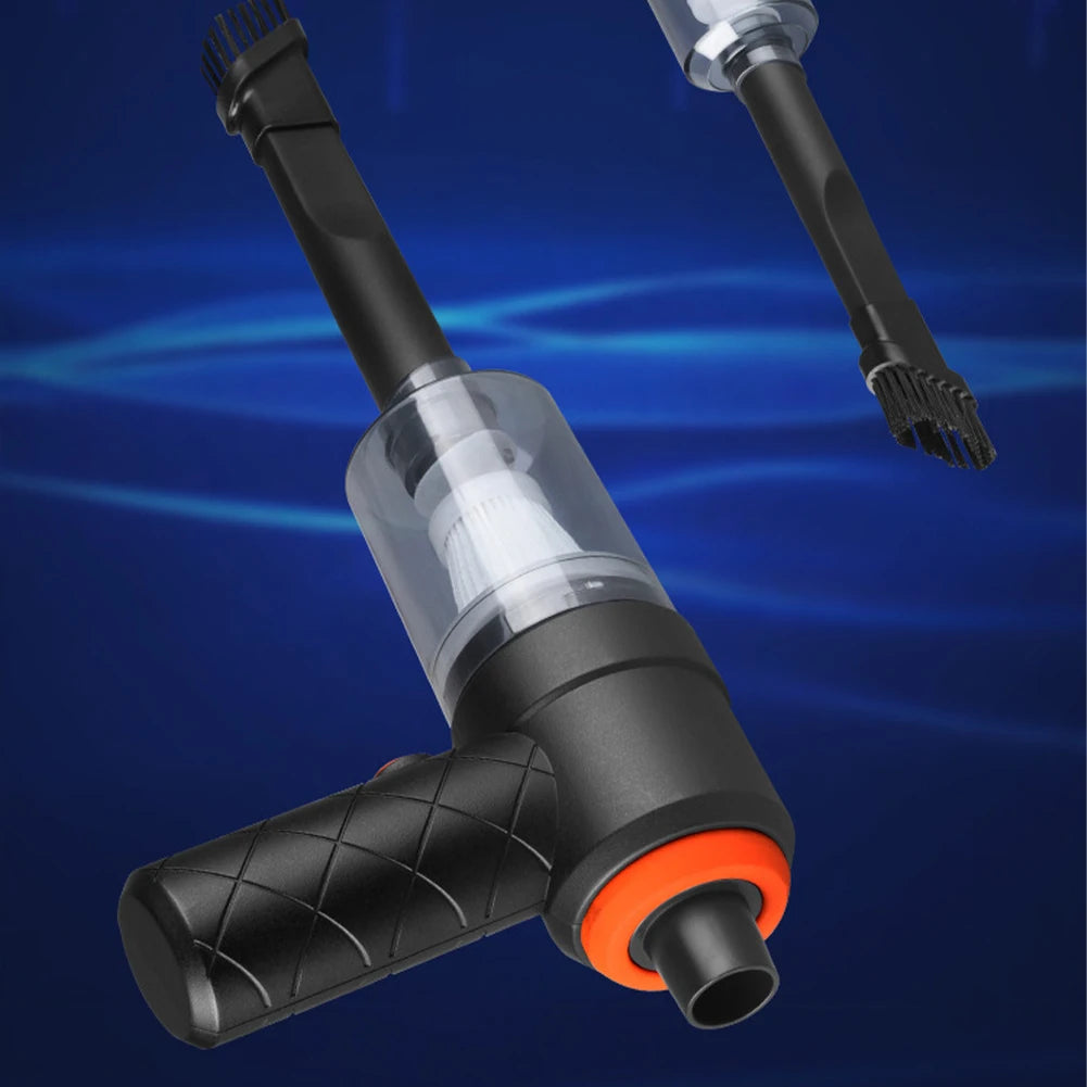 Wireless Auto Vacuum 1200mAh Car Vacuum Dust Buster USB Charging Deep Cleaning 3500pa Suction for Home Car Pet Hair and Office