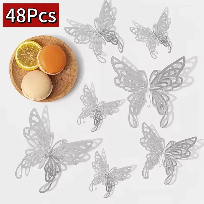 3D Butterfly Wall Stickers for Home Decor - Smarsty