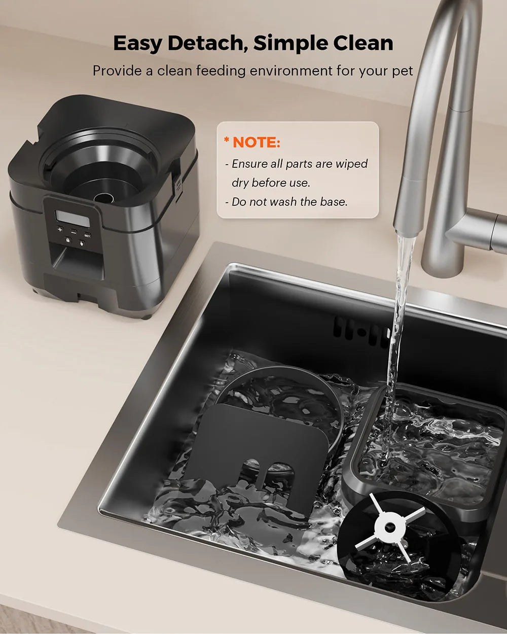 Smart 2L Pet Feeder for Cats and Dogs - Smarsty
