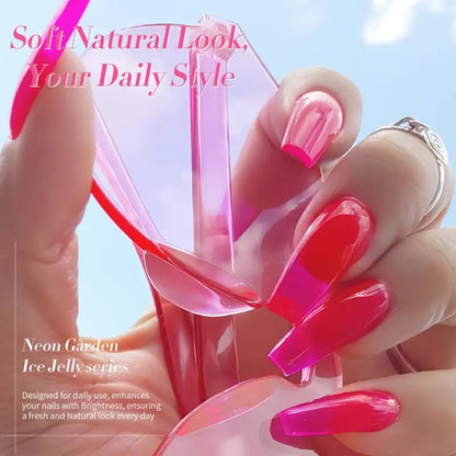 Born Pretty 6 Piece Gel Nail Polish Set Long Lasting Color - Smarsty