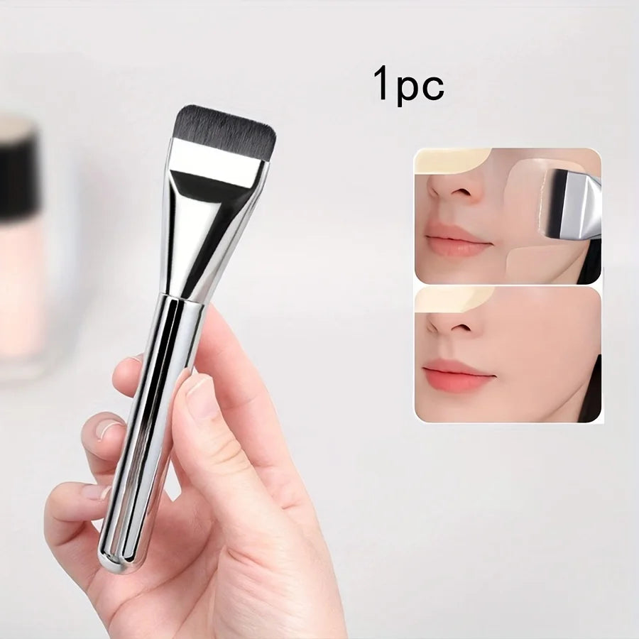 Multi-Use Oval Foundation Brush for Flawless Contouring - Smarsty