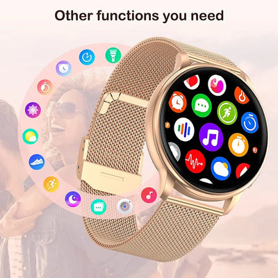 MEVADEN Bluetooth Smart Watch with Fitness Tracker - Smarsty