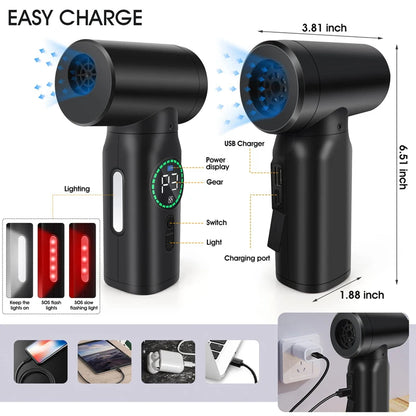 Cordless Air Duster Vacuum Cleaner Portable 7500mAh