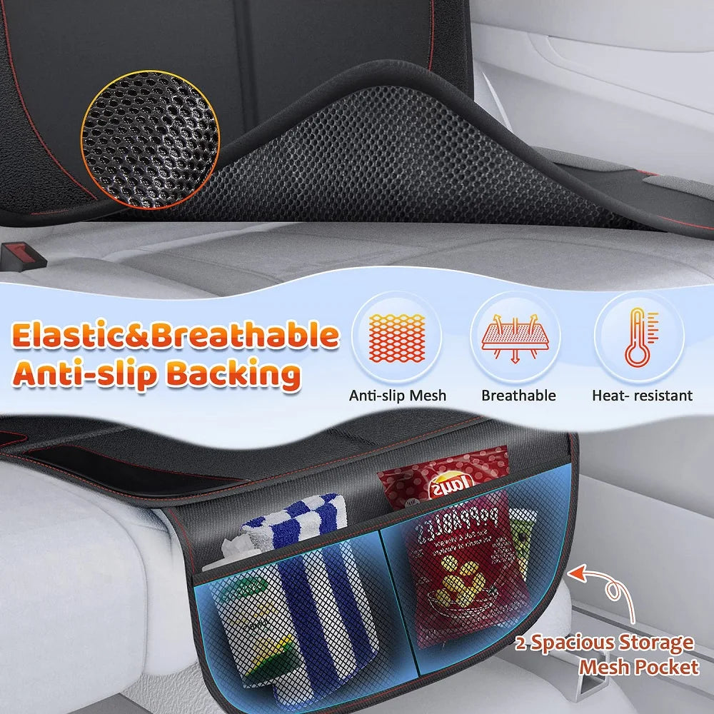 Car Seat Cover Protector For Kids Universal Rear Seat - Smarsty