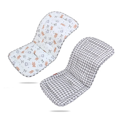Comfortable Cotton Baby Stroller Pad Four Seasons General Soft Seat Cushion Child Cart Seat Mat Kids Pushchair Cushion For 0-27M by Smarsty