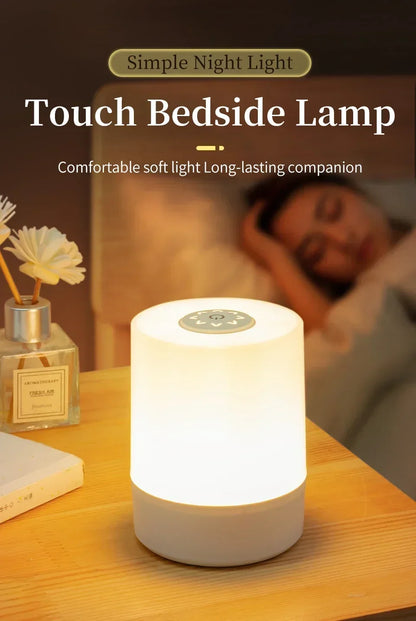 LED Rechargeable Night Lamp with Remote Control - Smarsty