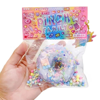 Taba Squishy Cake Doughnut Stress Relief Toy, Extra Large Sensory Fidget Toys for Kids Adults Anxiety Relaxation Squeeze Gift by Smarsty