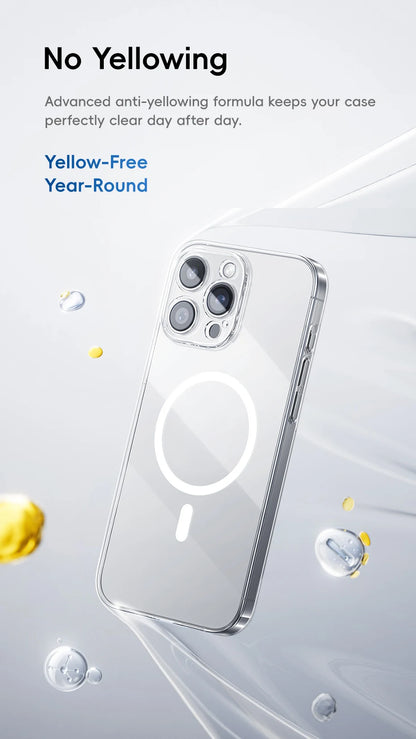 MagSafe Clear Case For iPhone 11-16 Slim Transparent - Smarsty