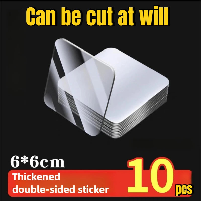 Double Sided Adhesive Tape Nano Reusable Super Strong Transparent Wall Stickers WaterProof Widely Used Wall Mount Sticker - Smarsty