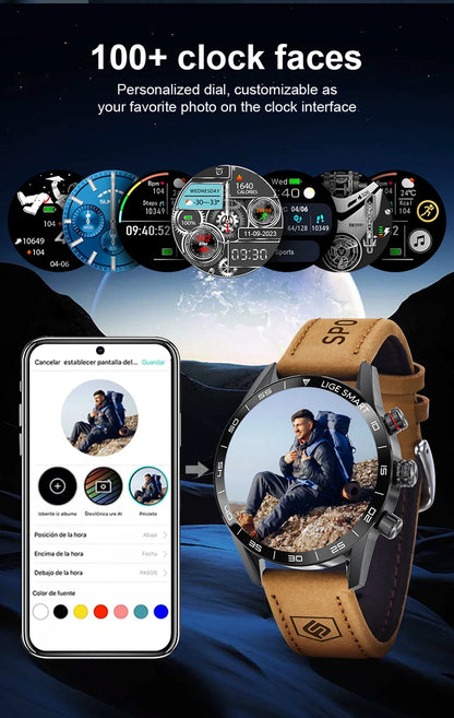 Rugged Military GPS Smart Watch for Men - Smarsty