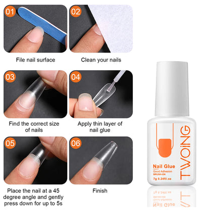 Super Strong Nail Glue for Lasting Adhesion - Smarsty