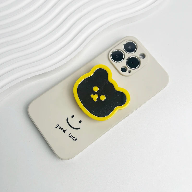 Bear Mirror Magnetic MagSafe Phone Grip With Expanding Stand - Smarsty