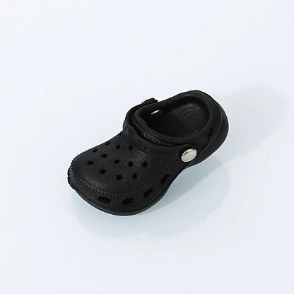 3D New Mini Shoes Shape PVC Shoe Charms for Clogs Accessories Women Beach Bag Sandals Buckle Kids Shoe Pins DIY Shoe Decorations