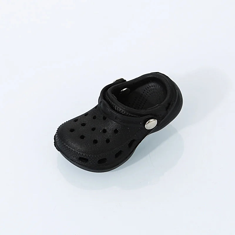 3D New Mini Shoes Shape PVC Shoe Charms for Clogs Accessories Women Beach Bag Sandals Buckle Kids Shoe Pins DIY Shoe Decorations