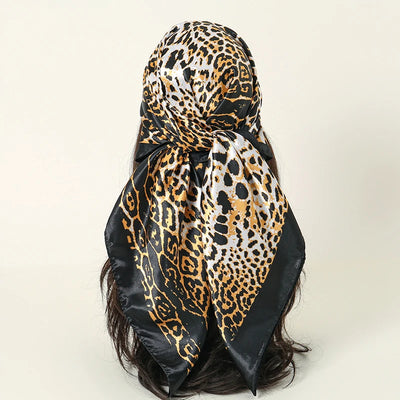 Luxury Satin Silk Scarf for Women Sun Protection - Smarsty