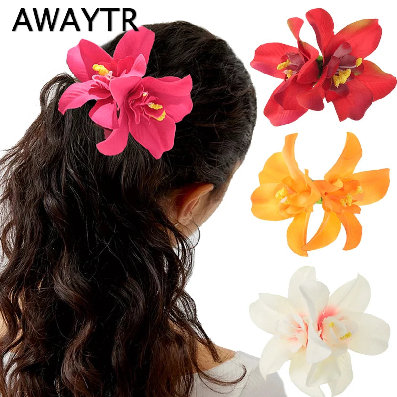 Elegant Bohemian Flower Hair Clips for Women - Smarsty