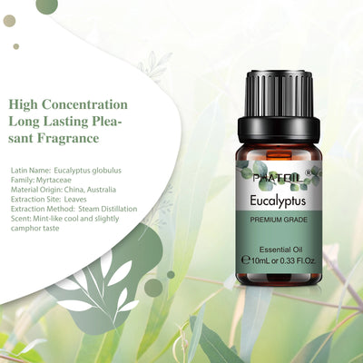 PHATOIL Natural Essential Oil 10ml for Relaxation and Aromatherapy - Smarsty