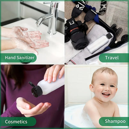5PCS Refillable Travel Bottles Set for Shampoo and Conditioner - Smarsty