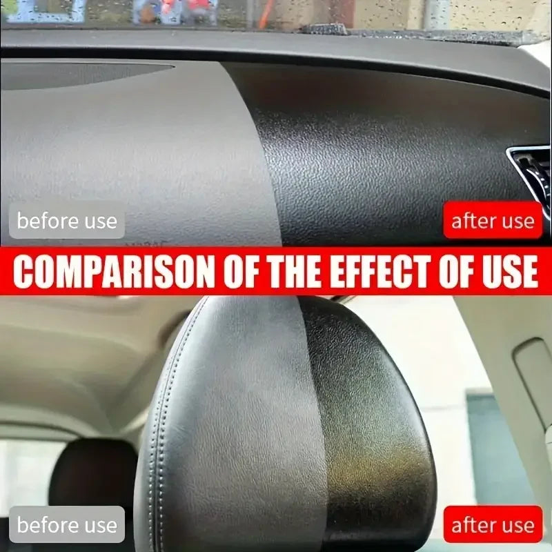 Crystal clear car plastic repair agent - car interior and panel renewal wax coating agent car wax car polishing wax - Smarsty