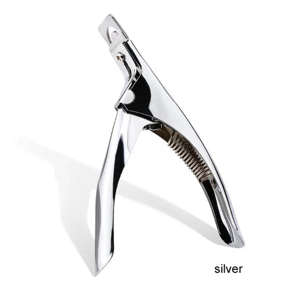 Professional Stainless Steel False Nail Clippers for Precise Trimming - Smarsty