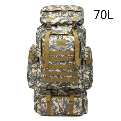 Rilibegan Men Travel Backpack Tactical Climbing Outdoor Hiking Camouflage Multifunctional Bag Men Backpack - Smarsty