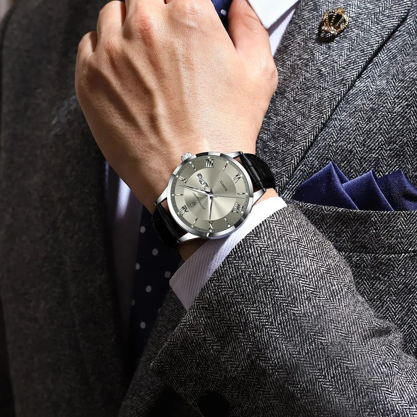 Luxury Waterproof Military Watch For Men with Luminous Dial - Smarsty