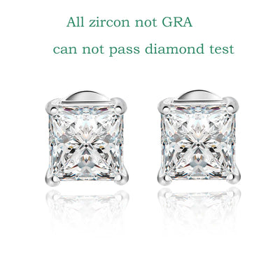 Moissanite Stud Earrings 0.4-5CT VVS Sterling Silver - Smarsty