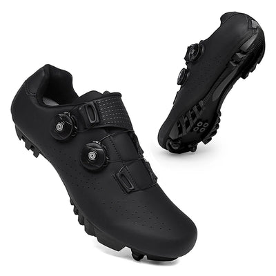 Cycling Sneaker MTB Men Sport Road Bike Boots Flat Racing Speed Sneakers Trail Mountain Bicycle Footwear Spd Pedal Cycling Shoes by Smarsty