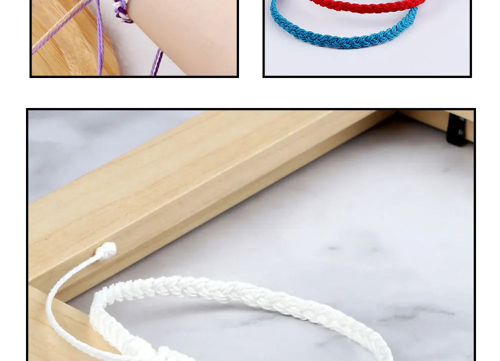 Classic Handmade Braided Adjustable Bracelets for All - Smarsty