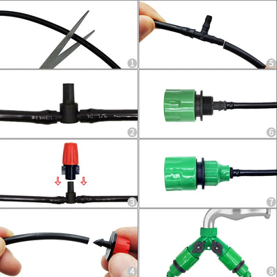 Automatic Drip Watering Kit for Efficient Garden Irrigation - Smarsty