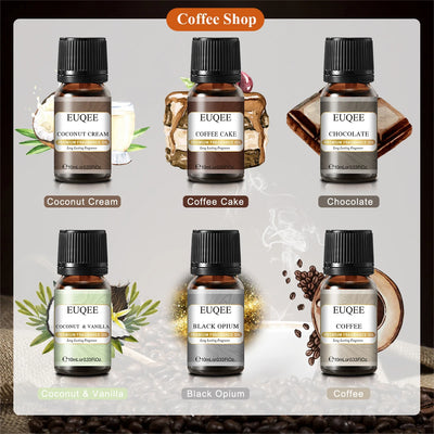 EUQEE 6 Piece Fragrance Oil Set for Diffusers - Smarsty