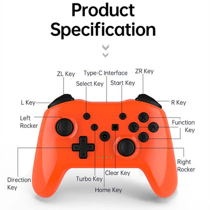 GAMINJA Wireless Bluetooth Gamepad For Nintendo Switch - Smarsty