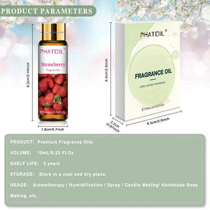PHATOIL Sweet Fruit Fragrance Oil for Aromatherapy - Smarsty