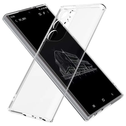 Soft Silicone Clear Case For Galaxy A53 Anti Fingerprint - Smarsty