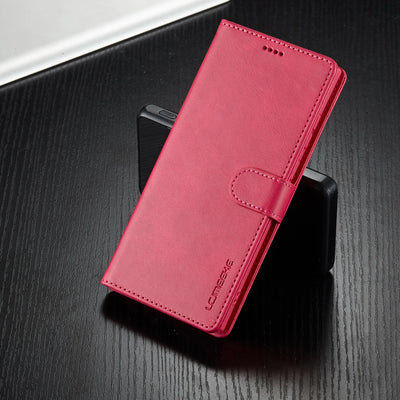 Leather Flip Case For Samsung Galaxy A17 A37 A57 A15 A35 A55 A16 A36 A56 A07 A26 A06 A05S A14 A34 A54 A13 A33 A53 Wallet Cover