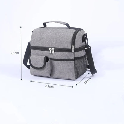 Portable Thermal Lunch Bag Insulated Cooler For Office - Smarsty