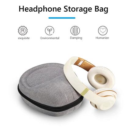 Hard EVA Headphone Carrying Case with Hook - Smarsty